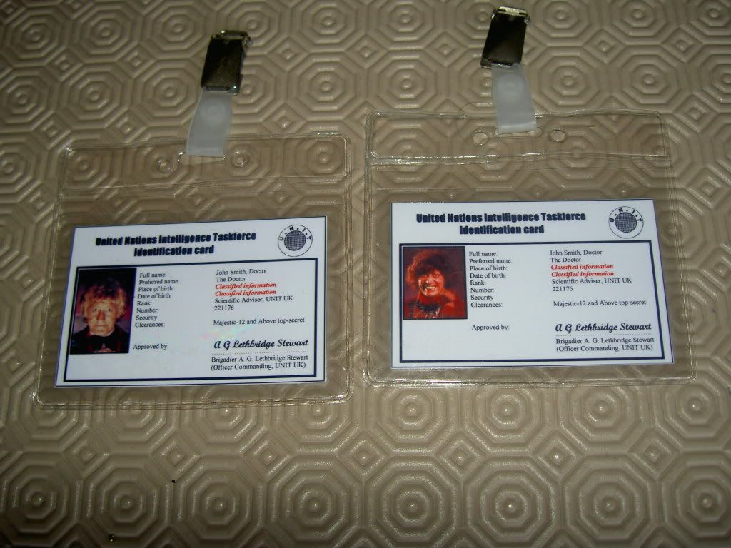 UNIT ID/Badges (Doctor Who) Known Suppliers RPF Costume and Prop Maker Community